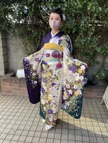 アクアマリン8810 ハチハチイチゼロ(AQUA MARINE 8810) アンブレラカラー/こなれミディ/イメチェン/前髪/北習志野