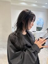 ノーレン 代々木上原(NOREN)&nbsp;ハッシュカット/韓国/レイヤー/グレージュ