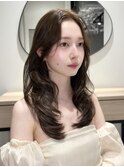 韓国ヘア/レイヤーカット/縮毛矯正/髪質改善/前髪顔まわりカット