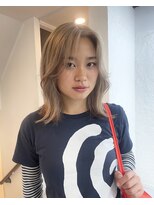 ミーム 原宿 表参道(meme)&nbsp;ダブルカラー/ハイトーンカラー/ケアブリーチ/インナーカラー