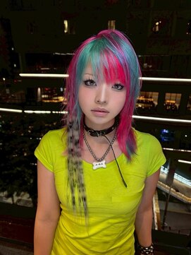 ベレーザ 渋谷(BELEZA) 15479ブリーチ&ダブルカラーニュアンスカラーレイヤーロング