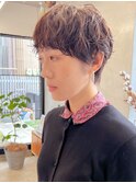 ショートウルフ/パーマ