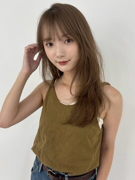 ユーフォリア 青山(Euphoria) 20代30代40代◎韓国ヘアー顔周りレイヤー似合わせカットロブ