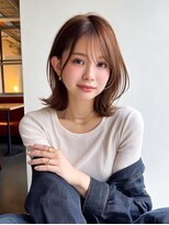 ライリー(riley) rileyワンカール外はねミディアム