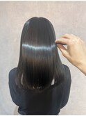 美髪ストレート＆髪質改善カラー