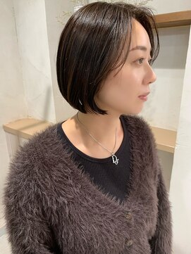 カーム(calm) 20代30代40代ボブ×大人ボブ×前髪なしボブ