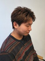 ニアウ 伊勢崎連取店(Niau)&nbsp;スパイキーショートセンターパートニュアンスパーマ