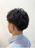 韓国風◎フェザーパーマ×センターパートで小顔