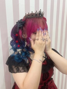ガーリースタイル/心斎橋/ヘアメ/セットサロン