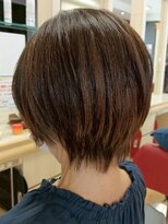 ヘアークリアー 春日部 ミセス 首元すっきり軽やかハンサムショート 美シルエット