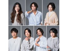 アグ ヘアー ネスト 茨木店(Agu hair nest)の雰囲気（スタッフ集合写真★茨木★茨木駅★茨木市駅★大阪★美髪★水素）