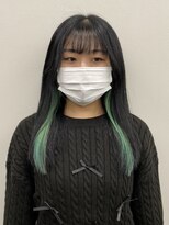 コード 四条河原町駅店(CHORD)&nbsp;インナーカラー/ミントグリーン/グリーン/京都河原町