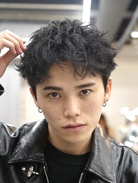 アンサー 渋谷(ANSWER) ルーズショートスパイキーショート短髪ツーブロック