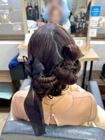 ファースト 祇園本店(first) 【セットサロンfirst】存在感抜群♪リボンヘア