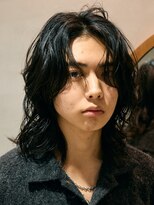 フィフス 渋谷(fifth)&nbsp;軽やかにキマるスパイラルパーマのメンズボブ