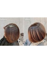 ファクトリー(FACTORY)&nbsp;脱白髪染めで叶える明るい艶グレージュ