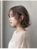 アースオーセンティック 熊本長嶺店(EARTH Authentic)&nbsp;ボブ×マロンブラウン