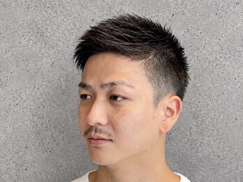 フジヤマバーバーショップ アジト(FUJIYAMA BARBER SHOP ajito)の写真/【明石/メンズサロン】ビジネススタイルも、もちろんまかせて!失敗したくない人、FUJIYAMA BARBER SHOPへ!