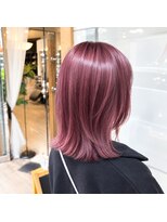 髪質改善サロン WE BE PARSLEY atre 川越店【ウィービーパセリアトレ】&nbsp;透明感ピンクパープル×艶髪ミディアム