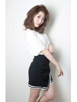 ヘアケアサロン シェーン(hair care salon Schon)&nbsp;かっこカワイイ、肩下ボブスタイルで、小顔効果がすごい。