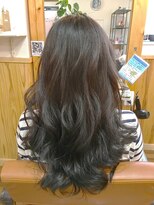 ララテラス(LaLa Terrace)&nbsp;～LaLa Terrace流～　ラピスブルー×ゆるふわカール