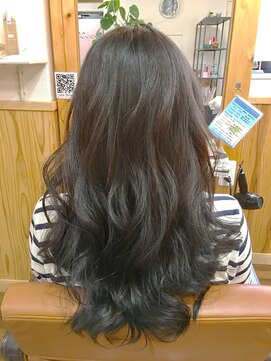 ララテラス(LaLa Terrace) ～LaLa Terrace流～　ラピスブルー×ゆるふわカール