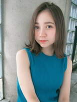 リリアン 青山(relian)&nbsp;ブルーグレージュの柔らか外国人風カラー☆relian青山