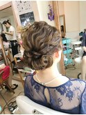 なみなみシニヨンアレンジ【ブライダルヘアメイク/立川/立川】