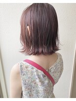 アリア バイ アルティナ(alia by artina)&nbsp;チェリーピンク×切りっぱなしミディ [alia橋本】