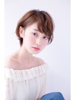 ヘアーアンドファッションシオミエイチ (hair＆fashion shiomi H) 【shiomi H】ナチュラルボブ