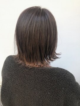 ネオリーブアイム 横浜西口店(Neolive aim) 大人スモーキーグレージュ×簡単外ハネボブ2