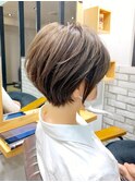 【30代40代】大人かわいい絶壁解消ショートパーマ「永田カズヤ」