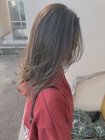 シェル 津山の手店(shel)&nbsp;稲垣にお任せ！20代30代40代乾かすだけアッシュグレージュ透明感