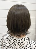 切りっぱなしボブ × シアーベージュ【千葉・千葉駅北口】