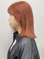 コード 四条河原町駅店(CHORD)&nbsp;京都　河原町　ピンクオレンジ　オレンジブラウン　暖色系カラー