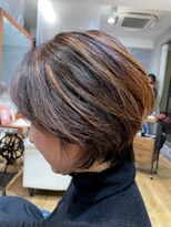 ヘアサロン アティリー(Hair Salon Attirer)&nbsp;丸みショート　　【Attirer  飯田裕之】