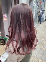 ヘア デザイン クランプ フロント(Hair Design CLAMP front)&nbsp;ピンクブラウン秋カラー