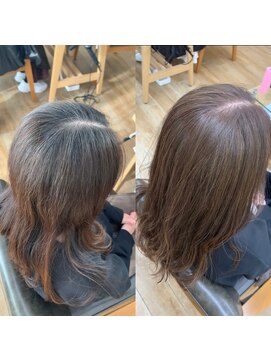 ネオリーブ クーロ(Neolive curro) 白髪は生かす♪若見えヘアカラー♪