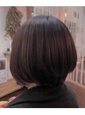 ○ スタイリッシュ前下がりグラデーションボブ ○