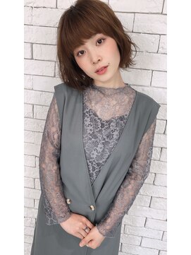 トゥーリ(tuuli) tuuli☆20代30代40代ベビーバングショコラベージュワンカール