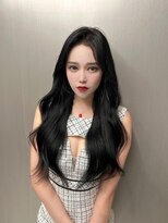 イキ 表参道(iki omotesando)&nbsp;ミディアムヘア/スラッシュ/グレージュカラー/デザインカラー