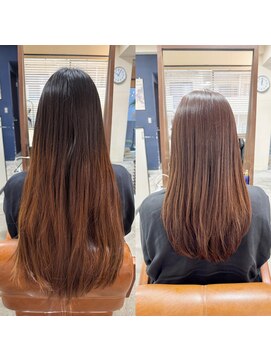 はんなり 行徳 春のロングレイヤー【イルミナカラーで透明感up】