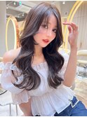 エアリーロング/レイヤーロング/韓国風/前髪_4404