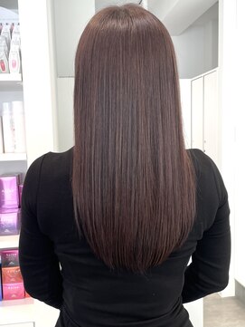 コレクティブワーク 表参道 渋谷(COLLECTIVE WORK) 髪質改善 髪質改善カラー ロング ツヤ オージュア レイヤー