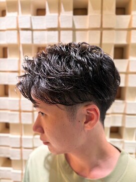 ヒロギンザ 新橋日比谷口店(HIRO GINZA) ツーブロックビジネススタイル