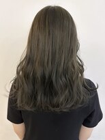 メゾンアクア 表参道(Maison ACQUA)&nbsp;☆ブリーチなしダブルカラー オリーブ オリーブベージュ