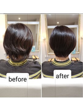 オルガ(Olga) 髪質改善/縮毛矯正/ストレート/ナチュラル/カラー/白髪染め