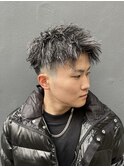 ホワイトメッシュ/ツイストスパイラル/【早田隼哉】