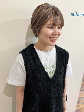 ミラコ(milaco) ショートハイライトカラー
