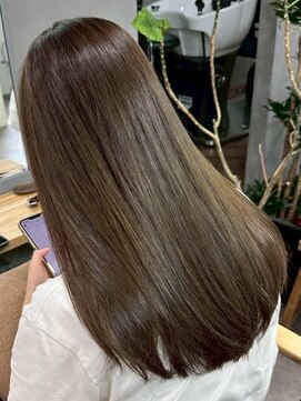 ノート(note) ,韓国風レイヤーカット髪質改善ダブルカラーハッシュカット